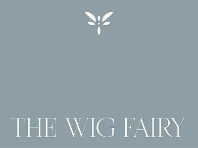 The Wig Fairy brand identity branding logo design logo design concept typography visual identity