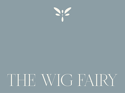 The Wig Fairy brand identity branding logo design logo design concept typography visual identity