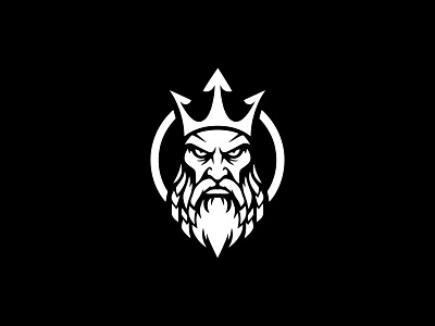 Poseidon Logo branding branding design design greek greek god illustration logo poseidon poseidon logo ui valkyrie valkyrie logo viking viking logo vikings