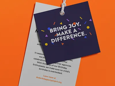 The Birthday Party Project birthday branding dallas graphic design tegan typography