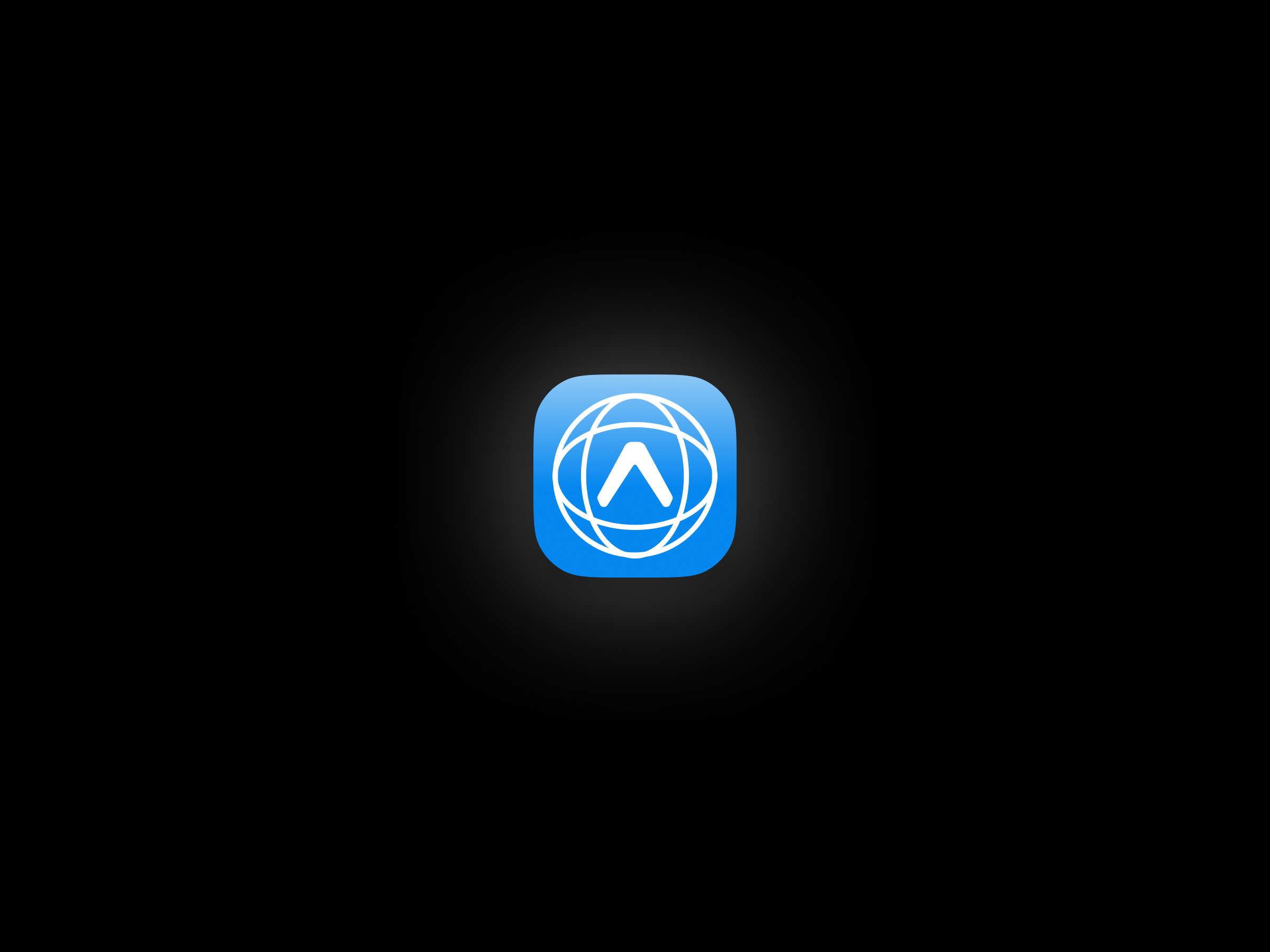 Expo Services branding icon logo motion reveal title