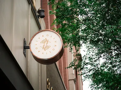 Oliva aini medina branding femenine logo oliva