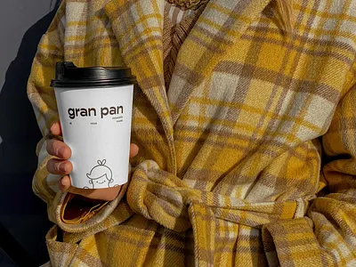 Gran Pan aini medina bakery branding bread coffee illustration packaging sourdough