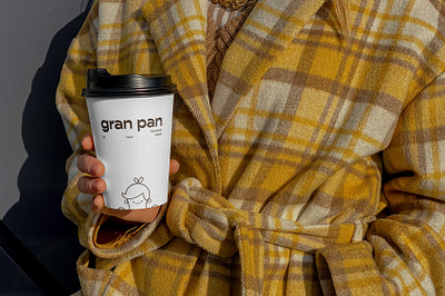 Gran Pan aini medina bakery branding bread coffee illustration packaging sourdough