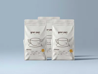 Gran Pan aini medina bakery branding bread illustration packaging sourdough