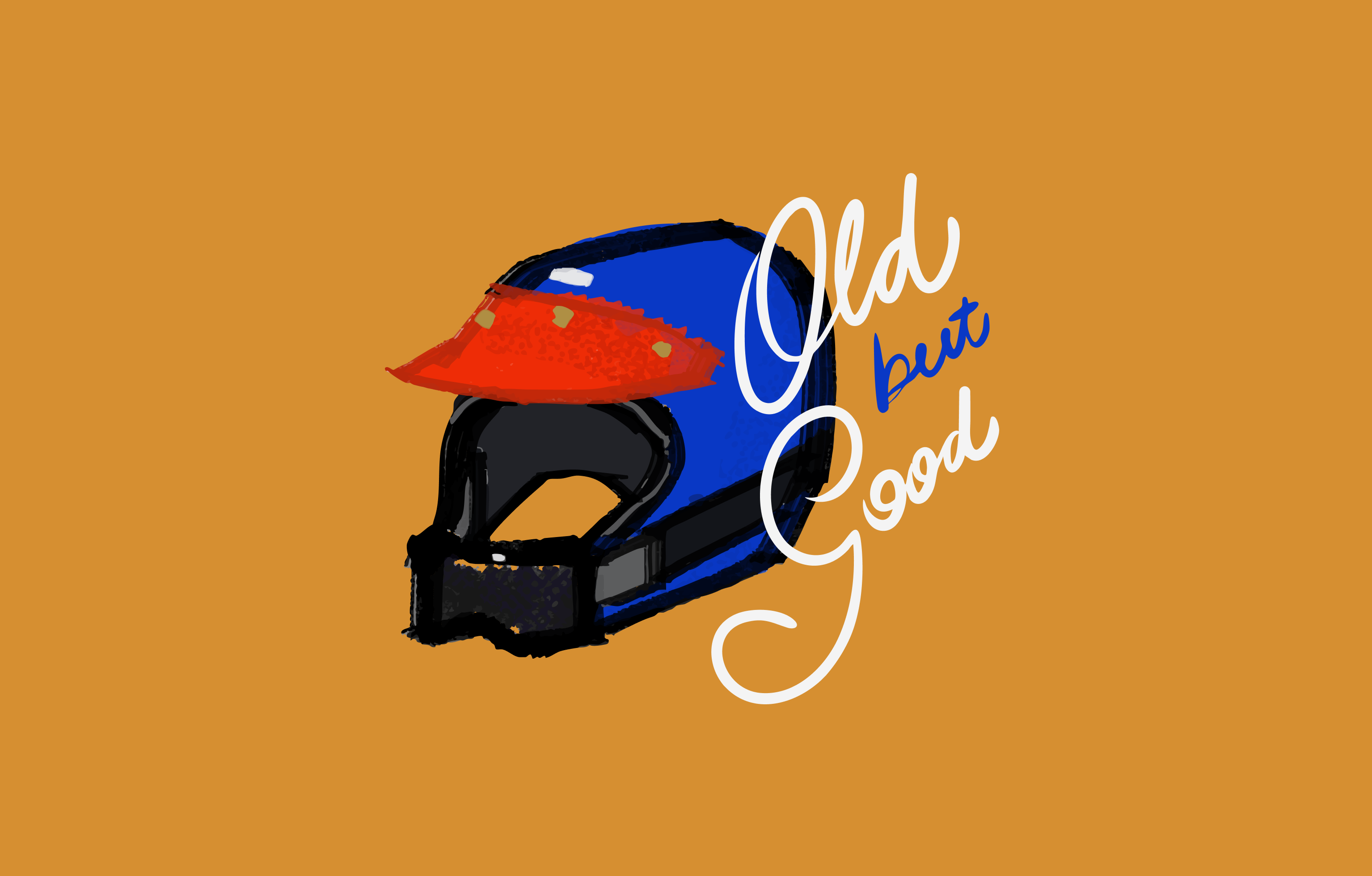 Old but Good adventure branding graphic design illustration lettering logo motorcycle