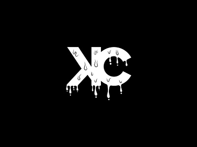 kc melting logo for sale branding clothing brand design drip dripping fashion logo for sale for sale logo kc logo logo logo design melting melting logo modern modern logo streetwear streetwear logo