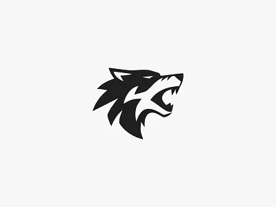 Wolf Logo aggressive snake logo angry wolf black wolf branding branding design design illustration logo logo design vector white wolf wolf wolf design wolf logo wolfy