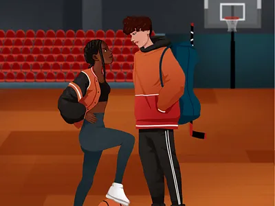 Romance Book Cover Illustration | Realistic Art art bookcover character art illustration ingram spark kdp realistic romance book