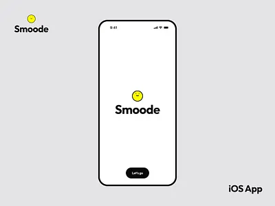 Smoode iOS App Splash Screen app ios app iphone memories mobile moods notes selfie social ui upload