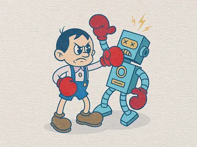 Personal work - The fight against depression. 1930s cartoon branding cartoon character design illustration logo mascot retro retro art retro cartoon rubber hose t shirt vintage vintage art vintage cartoon