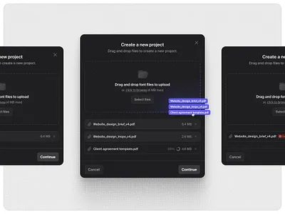 Drag and drop — Untitled UI drag and drop file upload modal ui design user interface