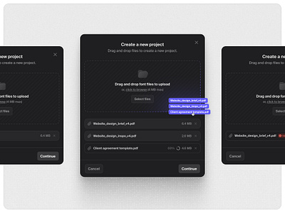 Drag and drop — Untitled UI drag and drop file upload modal ui design user interface