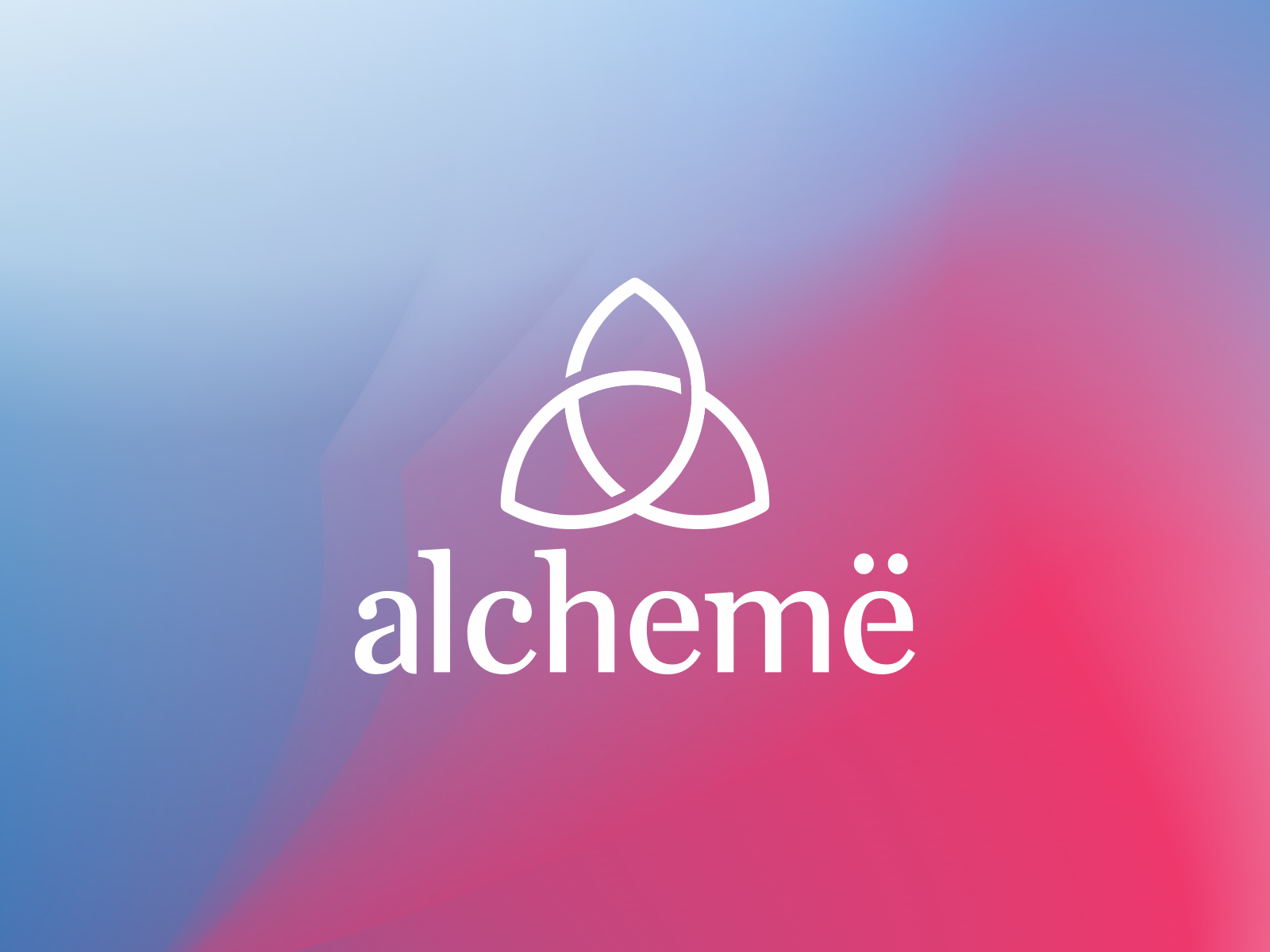Alchemë, logo design for beauty professionals network a alchemy balance beauty body connected community fitness letter mark monogram logo logo design mind relaxation spa spirit transformation triad triquetra knot wellness wellness center yoga