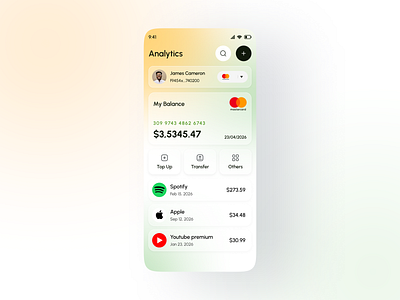 Digital Wallet UI/UX banking app digital wallet e banking e wallet finance app fintech mobile app online banking uiux wallet