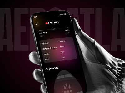Emirates – Modern Flight Booking App UI air airlineapp airplane tickets app appconcept appdesign booking app ui booking management flight booking mobile app flight search flightapp flightbooking mobile app design mobileui pixelean ticket booking travelapp travelbooking traveluxui uidesign