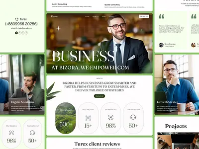 Flavor - Business website business business website creative website design landing page modern design natural website ui ux web design website