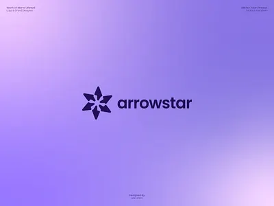 Arrowstar logo design adobe illustrator ai brand identity brand logo branding guidelines branding mockup custom logo dribbble logo design logo design branding logo designer logo presentation logomark logos logotype marufiam modern logo saas visual identity