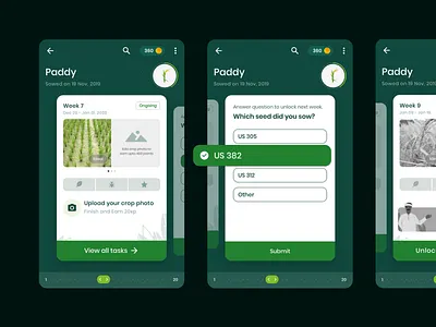 Seedworks Smart Farming – Modern AgriTech Mobile Design agritech branding farming mobile design ui
