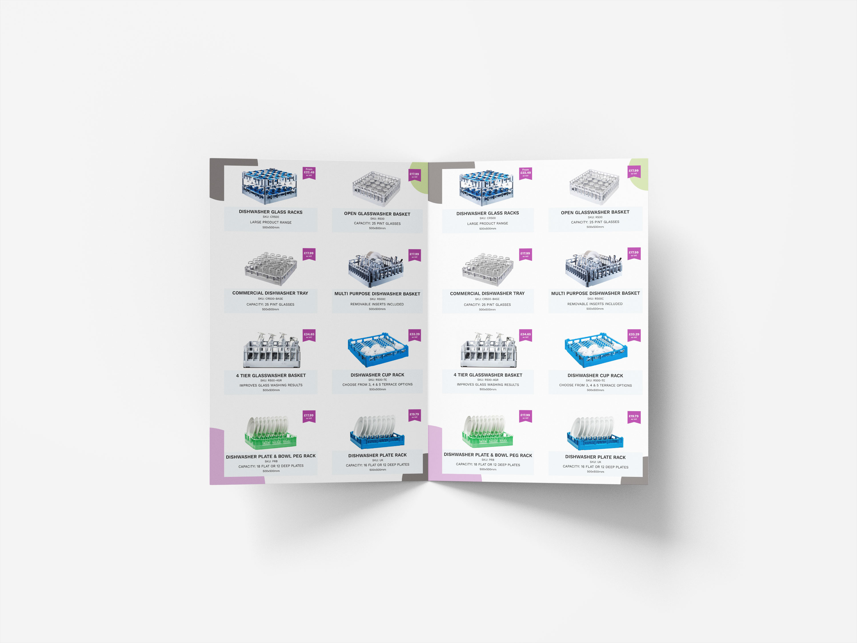 Example of I Will Design 4 Page Product Catalog