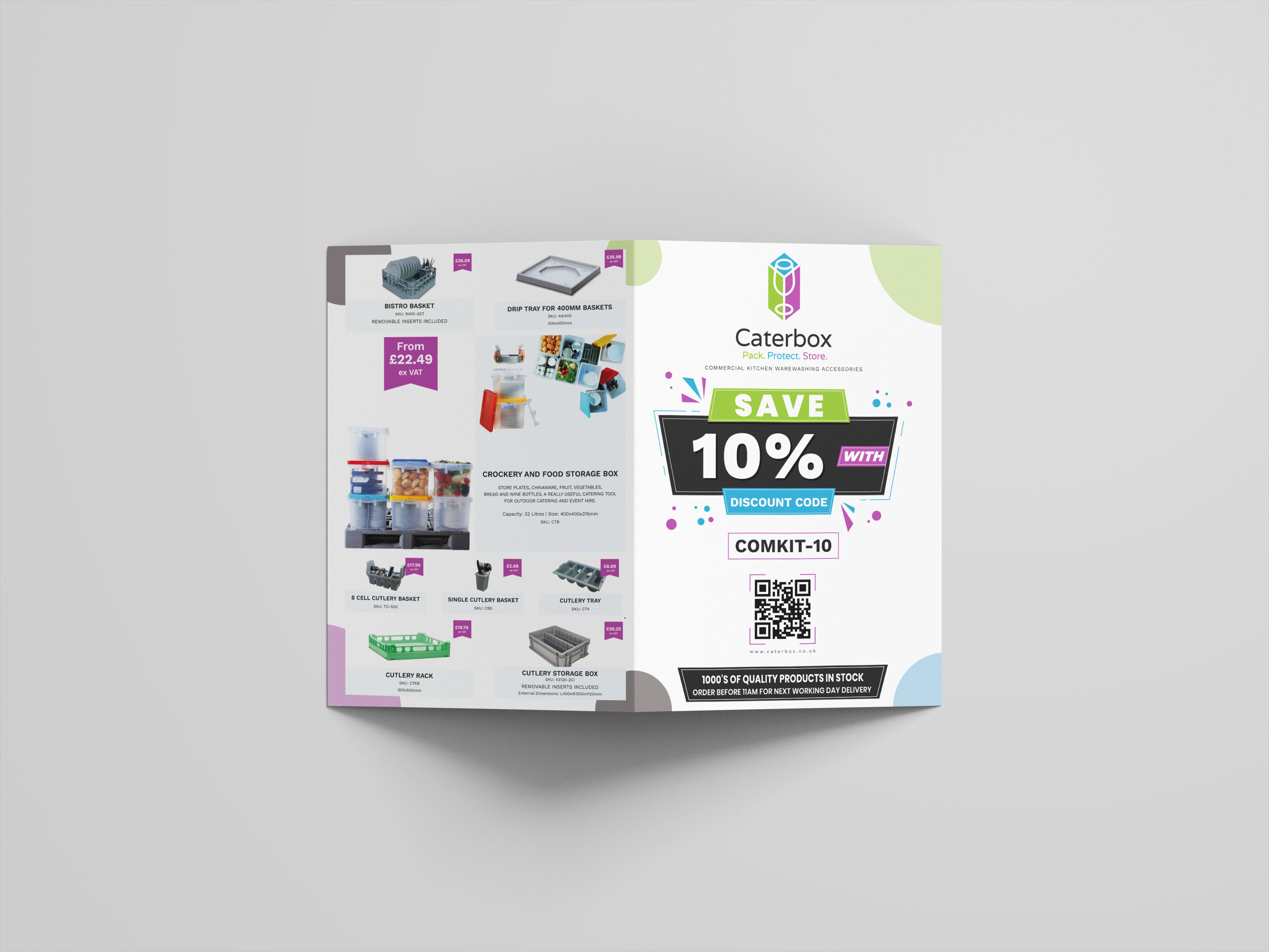 Example of I Will Design 4 Page Product Catalog