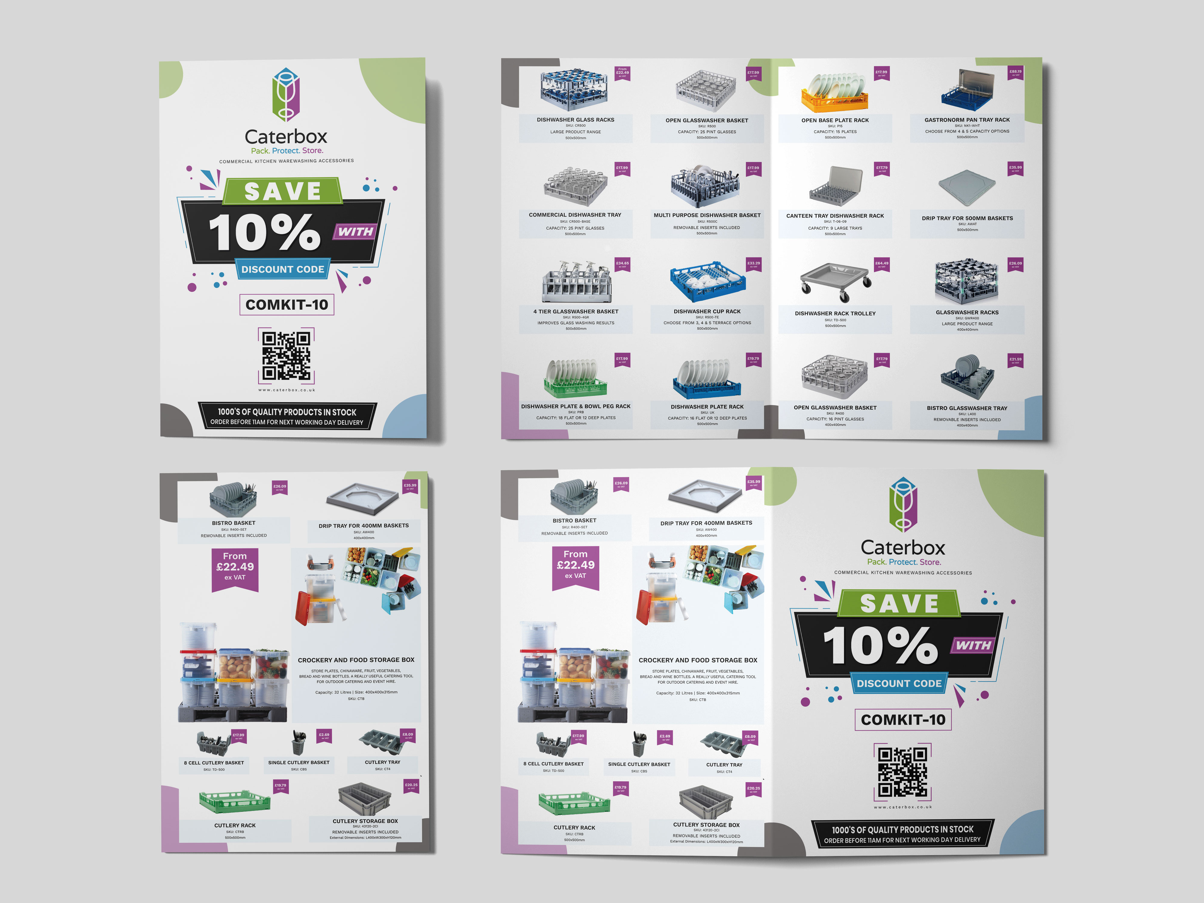 Example of I Will Design 4 Page Product Catalog
