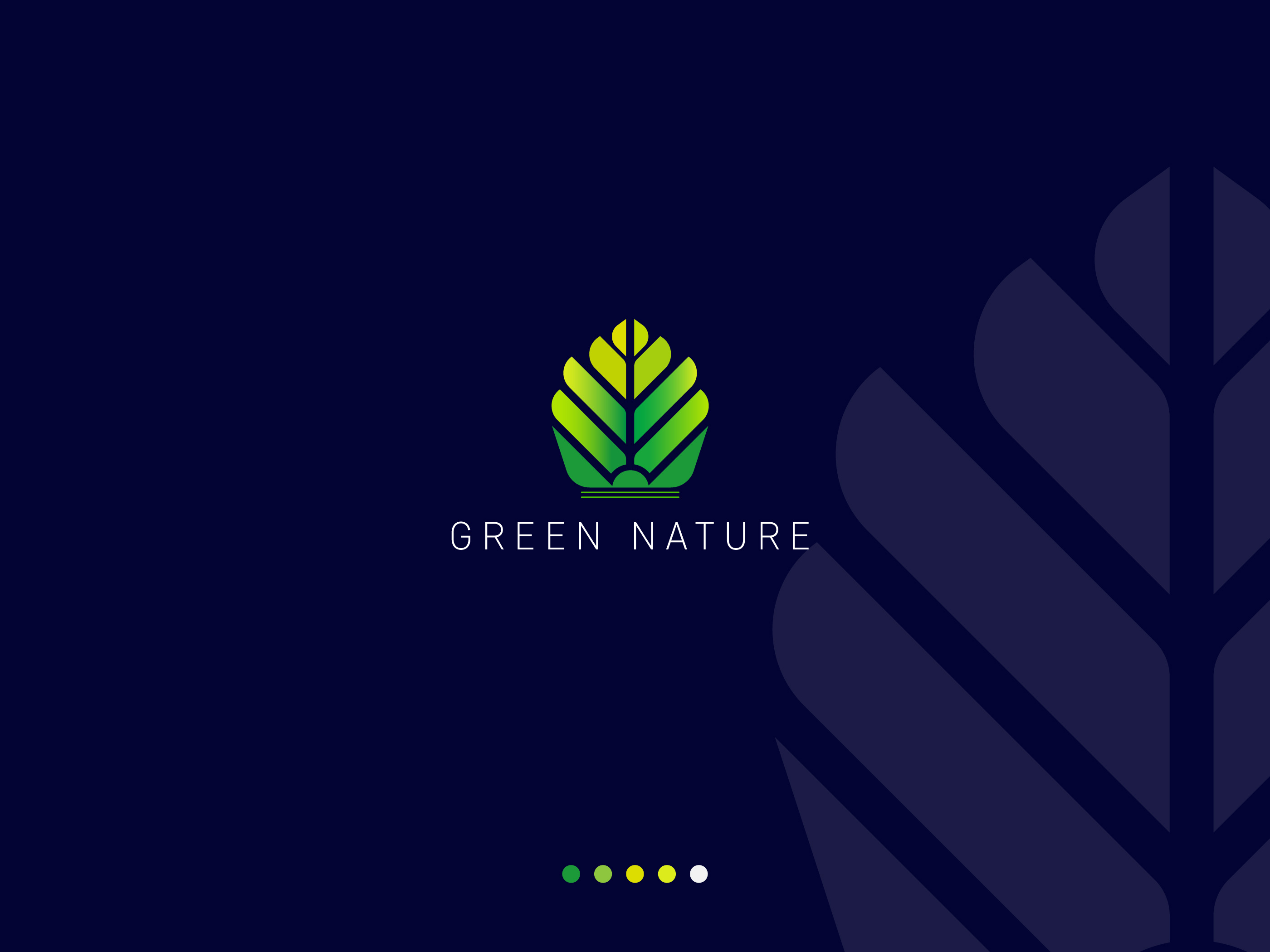Green Nature Logo Design & Brand Identity. brand identity branding branding identity business corporate identity corporate logo design creative logo design green logo leaf logo leaves logo logo logo design logo designer modern logo nature logo stationary tree logo unique logo design vector