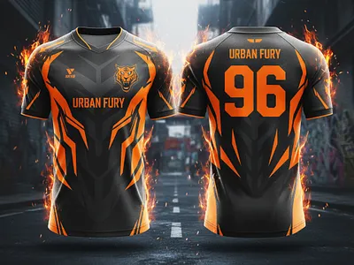 E-sports jersey design branding design esports jersey free fire gaming jersey graphepical graphic design illustration jersey jersey design mockup download t shirt design ui vector