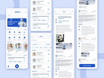 Medical App _ MedGram application doctor flutter hospital medgram medical medicine nurse question real app stack overflow ui ux