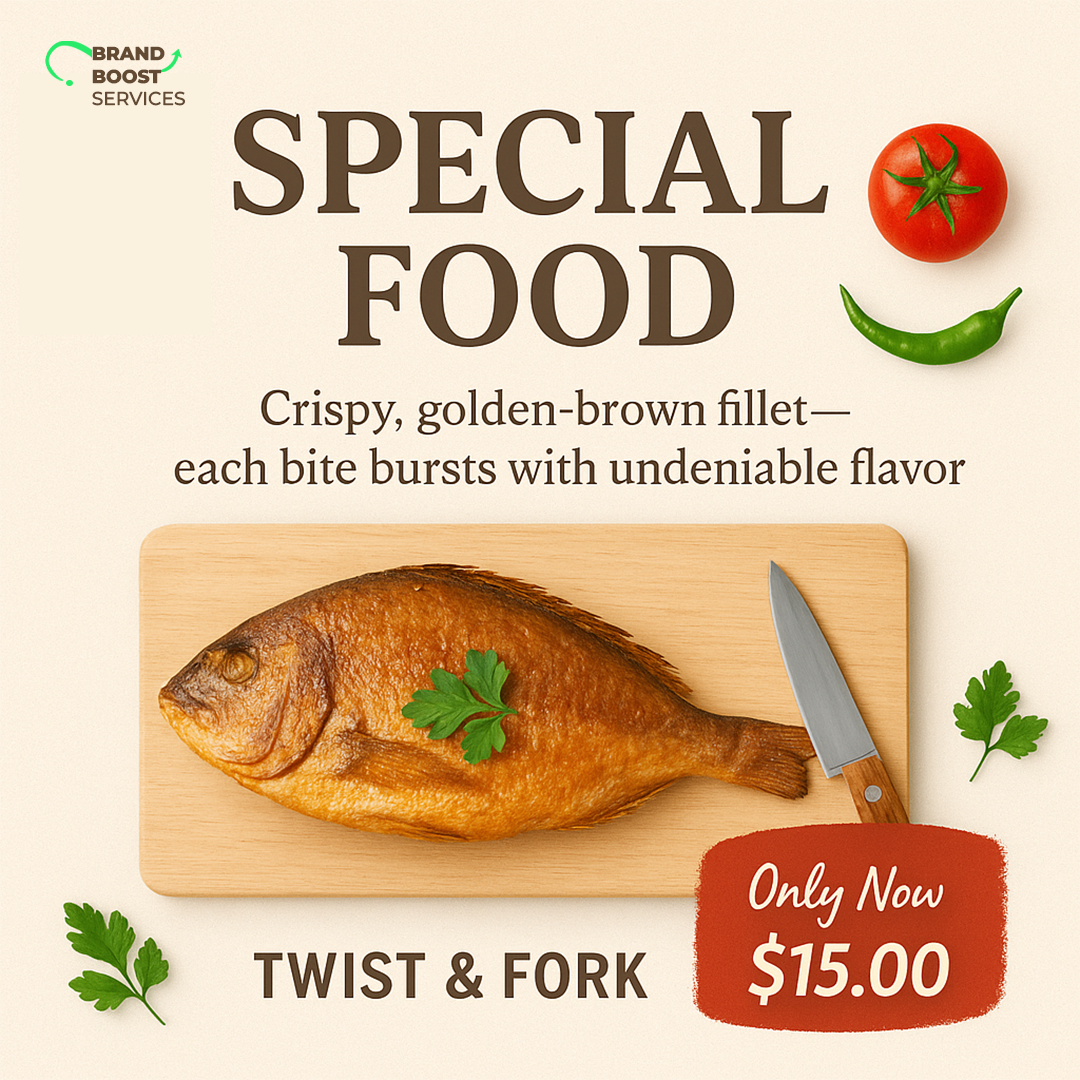 Example of Premium Food Posters