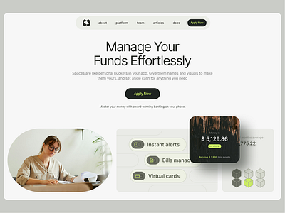 Helix - website branding design digital finance hero illustration inspiration landing product ui uiux web