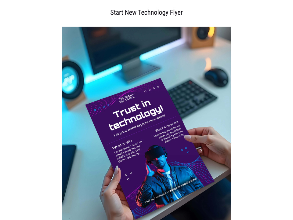 Example of Creative Flyer, Brochure & Stationery