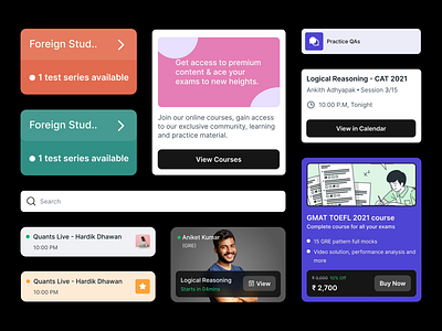 iQuanta Motion Animation animation cards illustration motion design netbramha ui ux