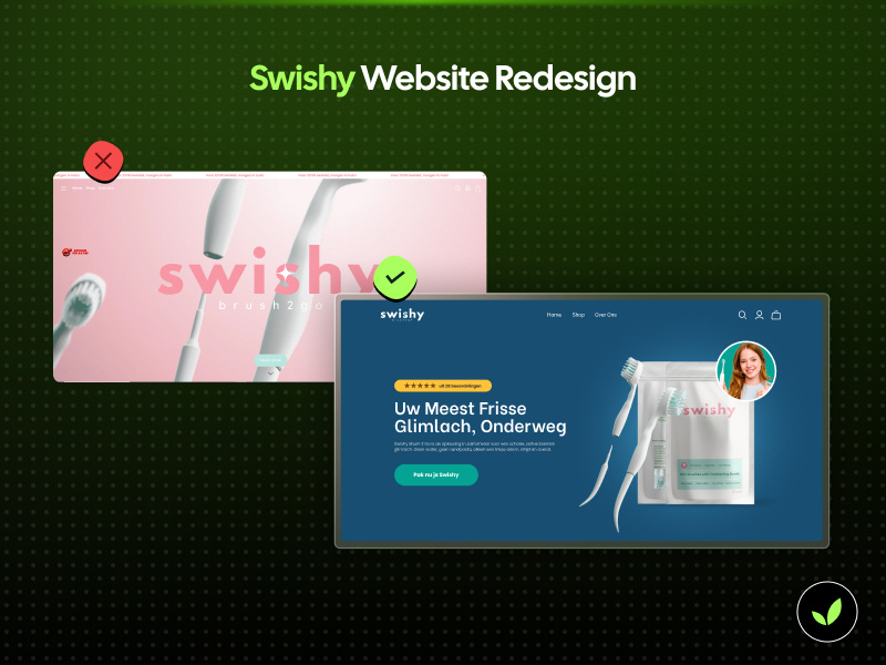 Portable Oral Care Ecommerce Redesign – UX/UI Case Study conversion focused design ecommerce fresh breath product ecommerce oral oral care website portable hygiene product shopify toothbush travel toothbrush design uiux ux ui redesign websiteredesign