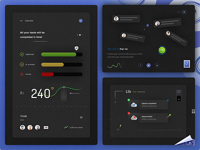 Widget banner brand branding dark graphic design icon set icons designer illustration illustrator ai mockup photoshop psd print designer progress bar saas design stamp statistique typo typography ui ux ui ux designer user profile wireframe