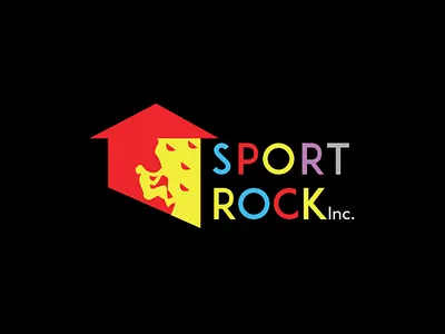 SPORT ROCK Logo 3d animation branding graphic design logo motion graphics ui