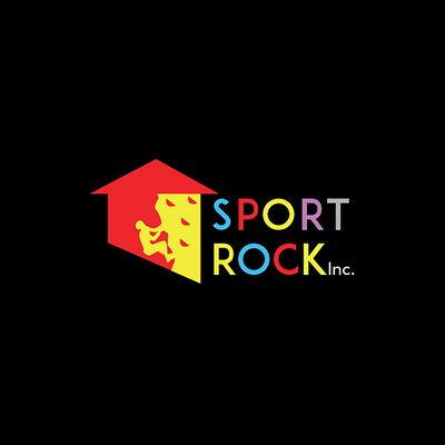 SPORT ROCK Logo 3d animation branding graphic design logo motion graphics ui