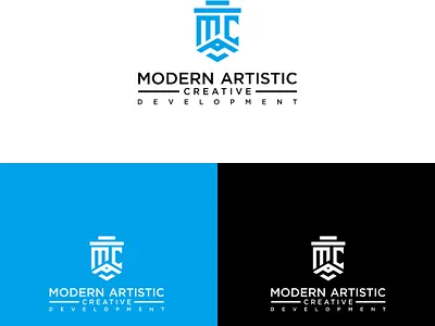 MCA Logo 3d animation branding graphic design logo motion graphics ui