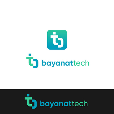 BayanatTech Logo 3d animation branding graphic design logo motion graphics ui