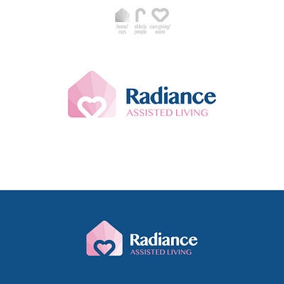 Radiance Logo 3d animation branding graphic design logo motion graphics ui