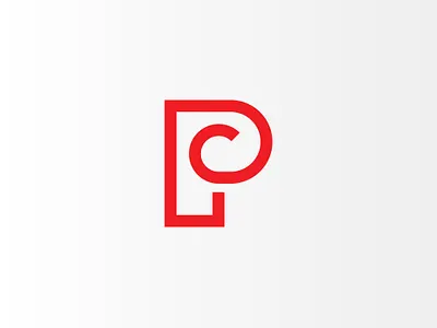 Letter PC Logo Design alphabet brand identity branding brandmark c logo design initial pc letter pc lettermark logo logo design logo designer logomark p logo pc pc icon pc logo