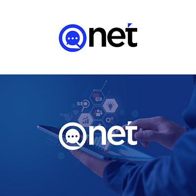 Qnet Logo 3d animation branding graphic design logo motion graphics ui