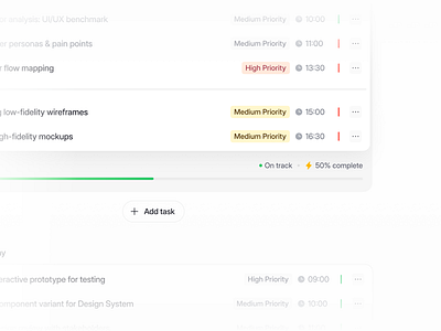 Task [01] clean clean dashboard clean design dashboard design detail details micro ui minimal minimalism design minimalist minimalist design ui ui design ui ux