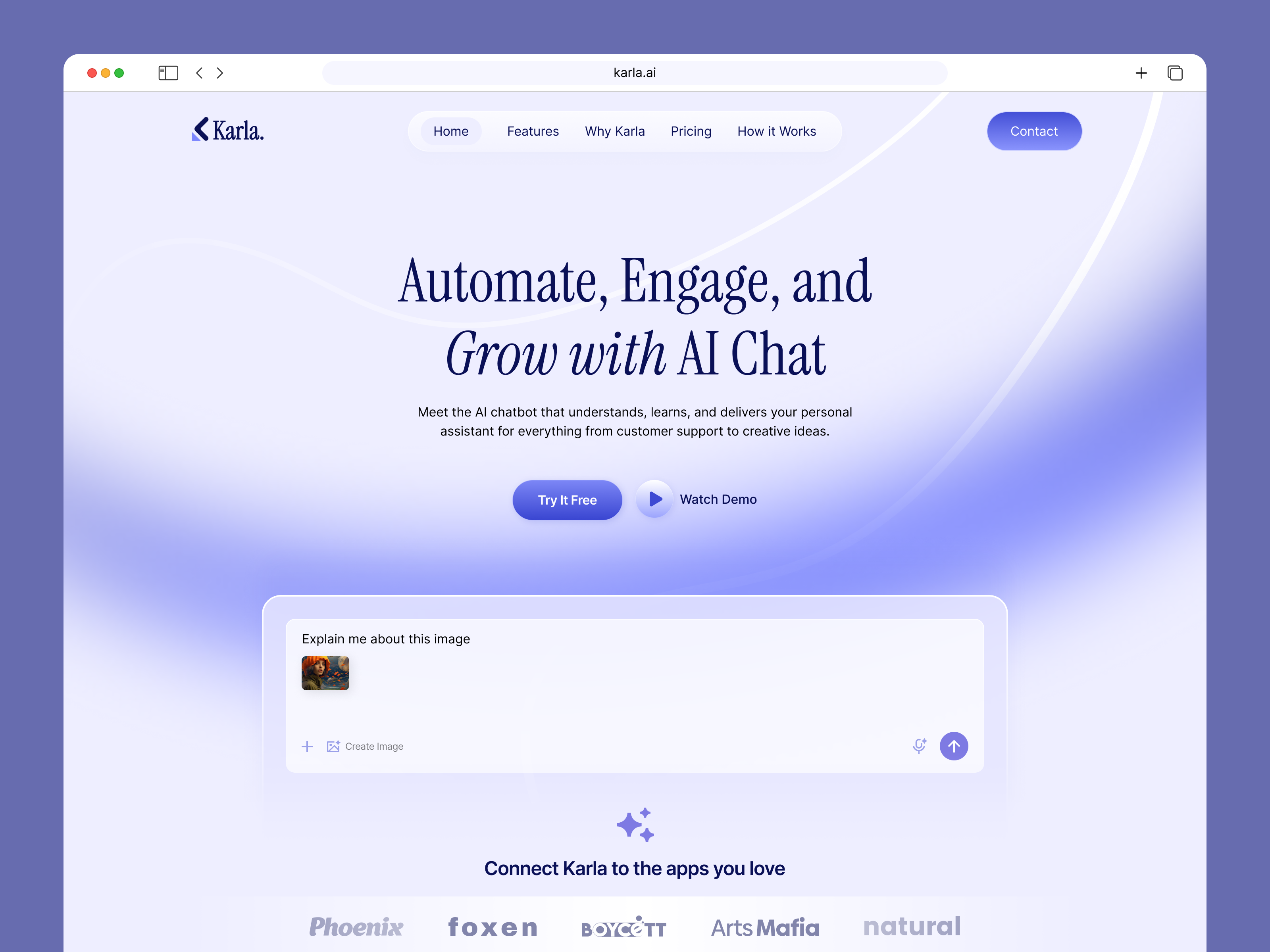 Example of Saa S Website Design