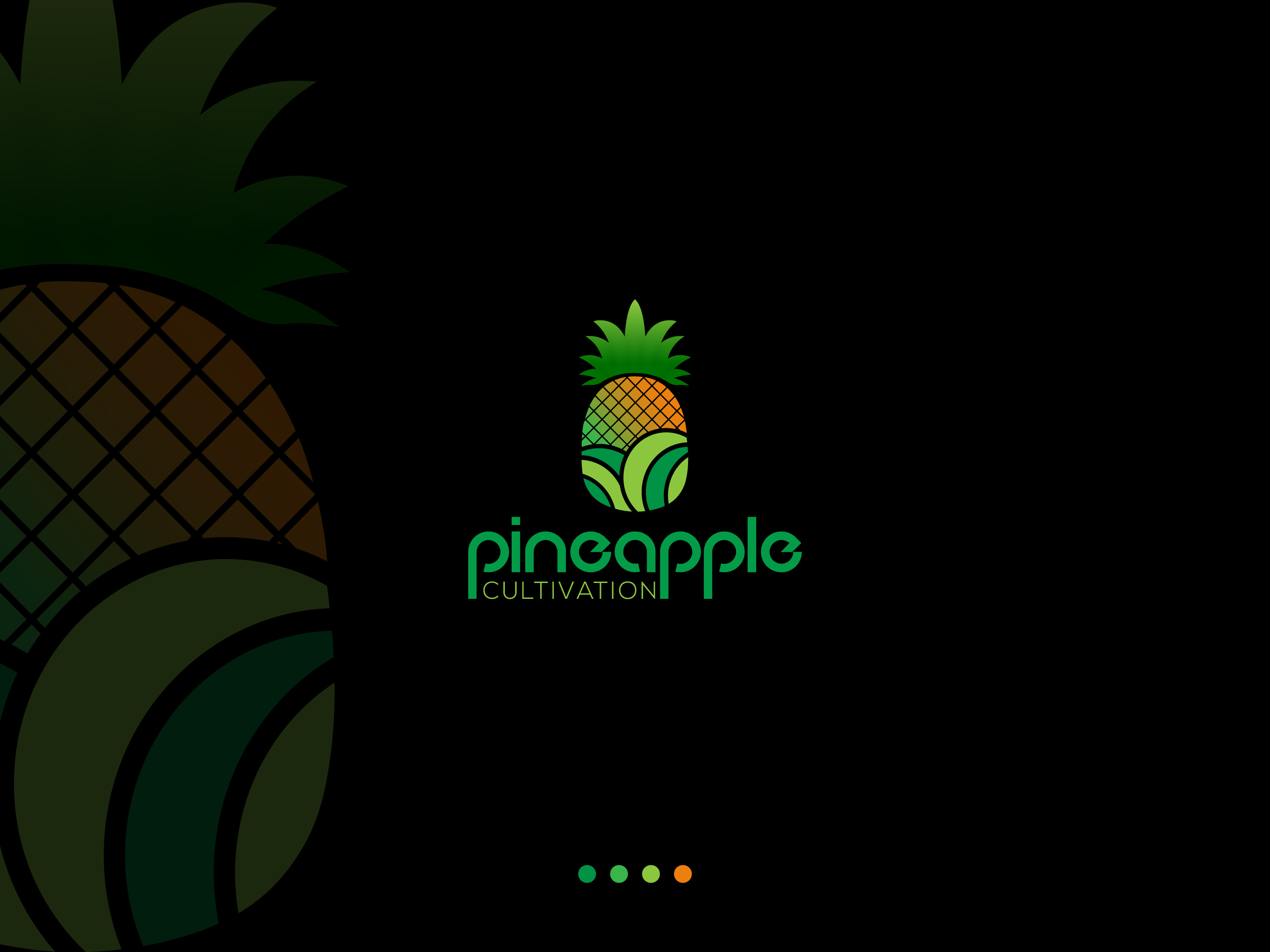 Pineapple Cultivation Logo Design & Brand Identity. 3d brand identity branding branding identity corporate identity creative logo design cultivation cultivation logo design flat logo design graphic design illustration illustrator design logo logo design pineapple pineapple logo pineapple logo designer ui unique logo design