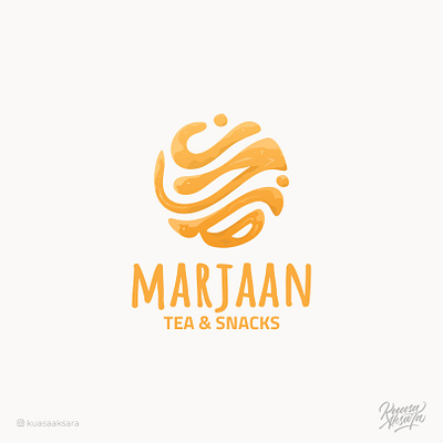 Marjaan Arabic Logo Design (شعار عربي مرجان) arabic art arabic calligraphy arabic lettering arabic logo arabic logos arabic logotype arabic typography islamic art islamic logo logo arabic تايبوجرافي تصميم خط شعار شعارات فن كاليجرافي لوجو مخطوطة مصمم