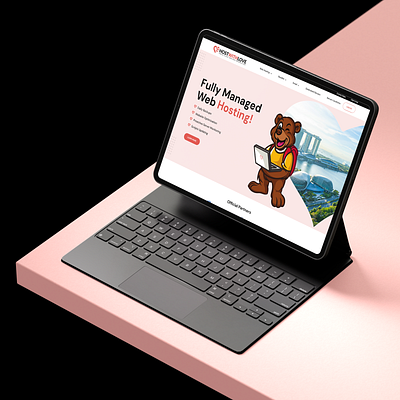 HOSTWITHLOVE - Web Hosting agency branding clean design hosting website hostwithlove landing page logo modern moneyback professional reseller security techwebsite uiux web builder web hosting webflow