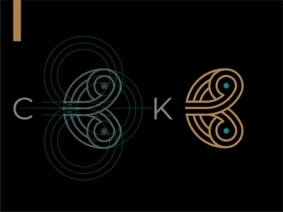 Cing King Jewelry - CK monogram brand branding ck design elegant emblem fashion gemstone geometric gold identity jewelry logo luxury mahamadhesien minimal monogram ornamental premium royal