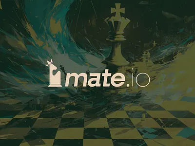 Mate.io branding chess chess logo chessboard design design logo grafiko labs graphic design illustration logo logo design minimal logo minimalist logo modern simple logo visual webapp