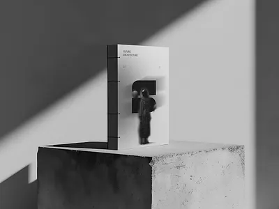 Future Architecture Branding 3d animation branding design download free freebie graphic design illustration logo mockup mockup cloud mockupcloud motion graphics ui